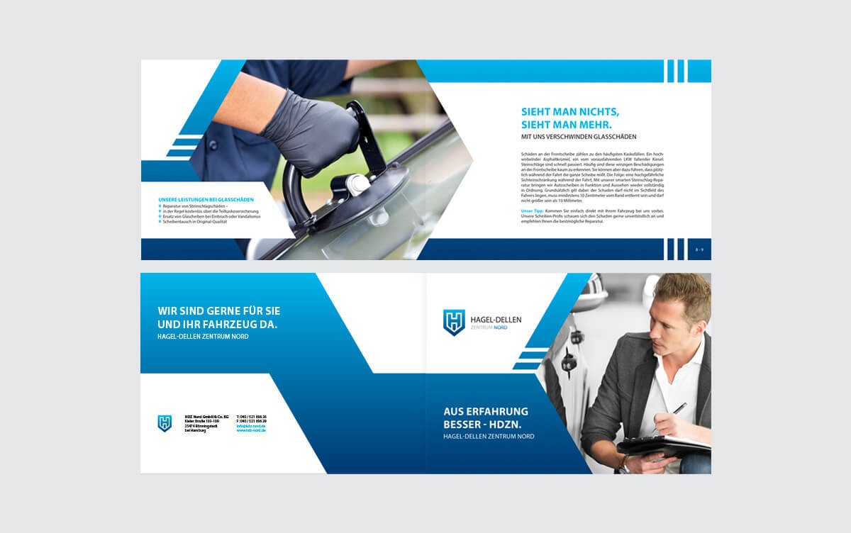 Web Design Hagelschadenzentrum