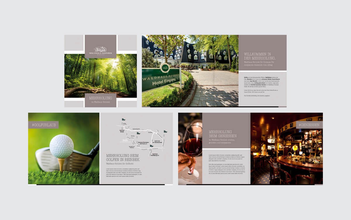 Website Hotel Waldhaus Reinbek