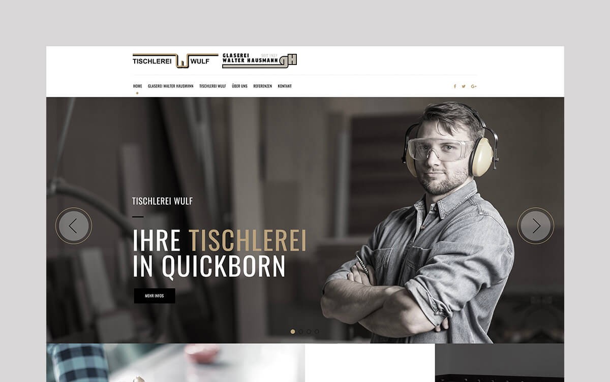 Handwerker Webdesign aus Quickborn