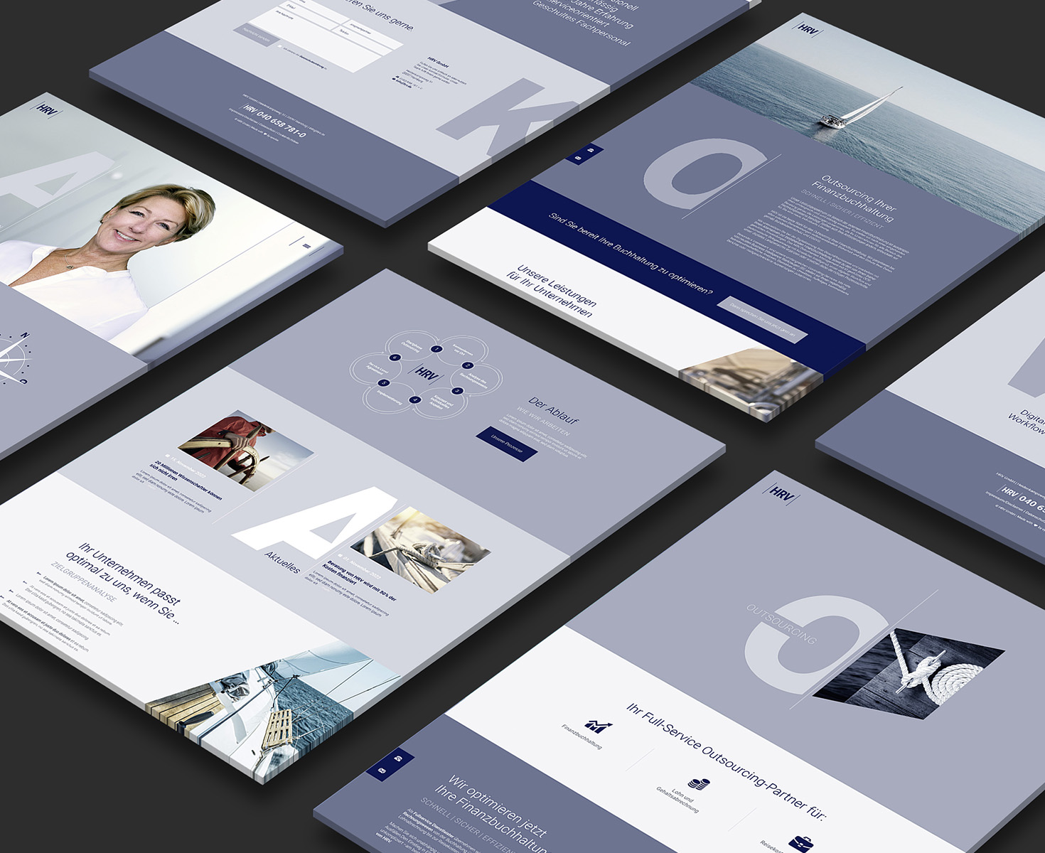 Werbeagentur Web Design, Introfoto zeigt Referenzen